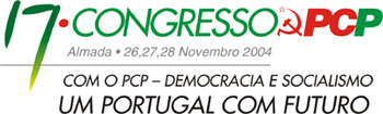 gráfico do 17º Congresso do PCP