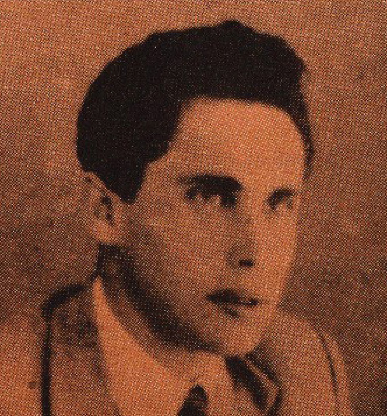 Carlos Brito quando dirigente do MUD Juvenil (1955)