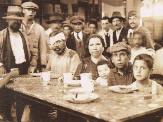 Sopa dos pobres em 1926