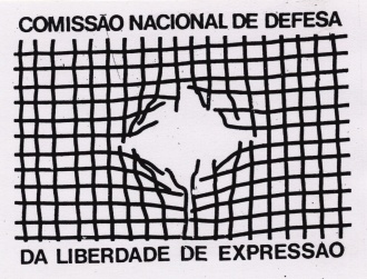 Selo da Comissão Nacional de Defesa da Liberdade de Expressão