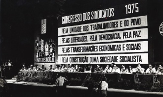 Congresso dos Sindicatos em 1975