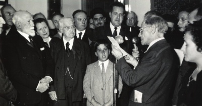Oposição Democrática numa sessão no Porto em Setembro de 1952