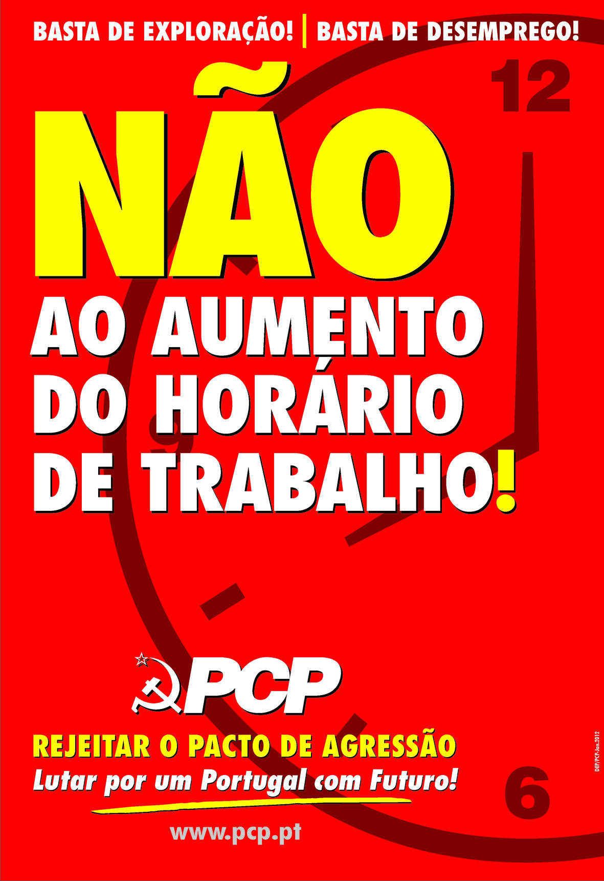 Não ao Pacto de Agressão do PSD/CDS-PP