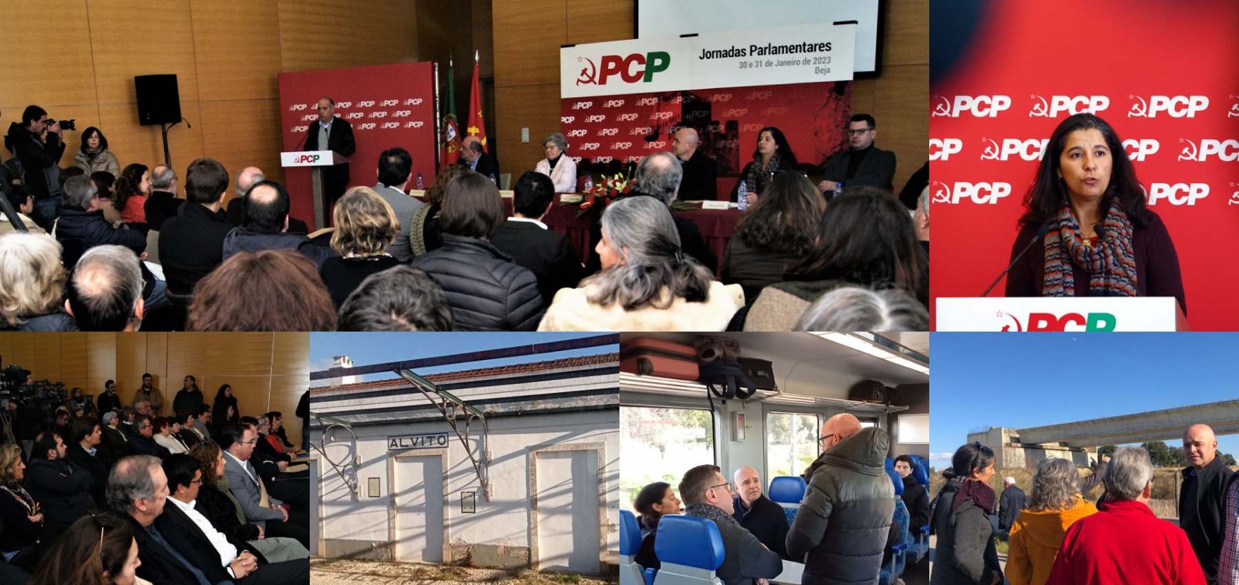 Jornadas Parlamentares do PCP no distrito de Beja