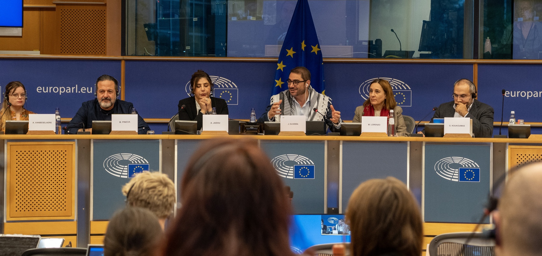 Pelos direitos do povo palestiniano - Iniciativa no Parlamento Europeu