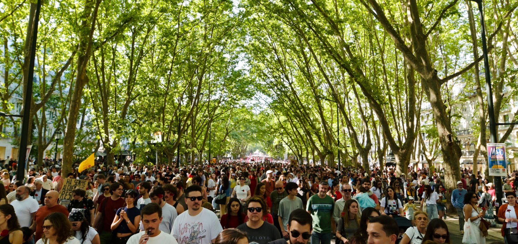 Comemorações populares do 52.º aniversário do 25 de Abril