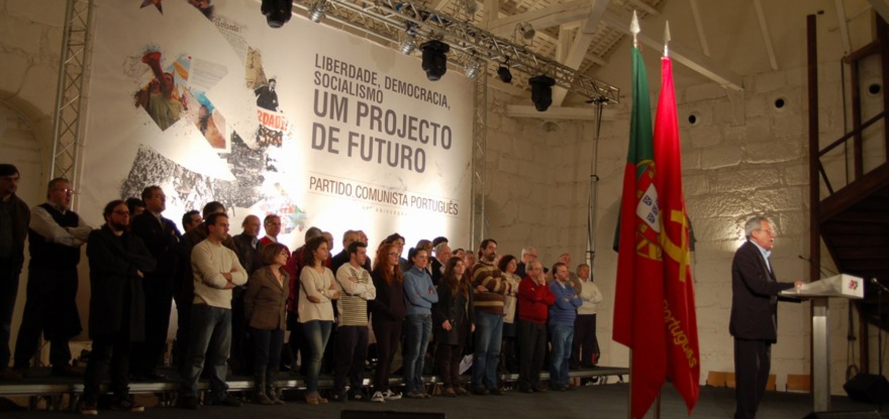 Comício comemorativo do 90º aniversário do PCP - Porto