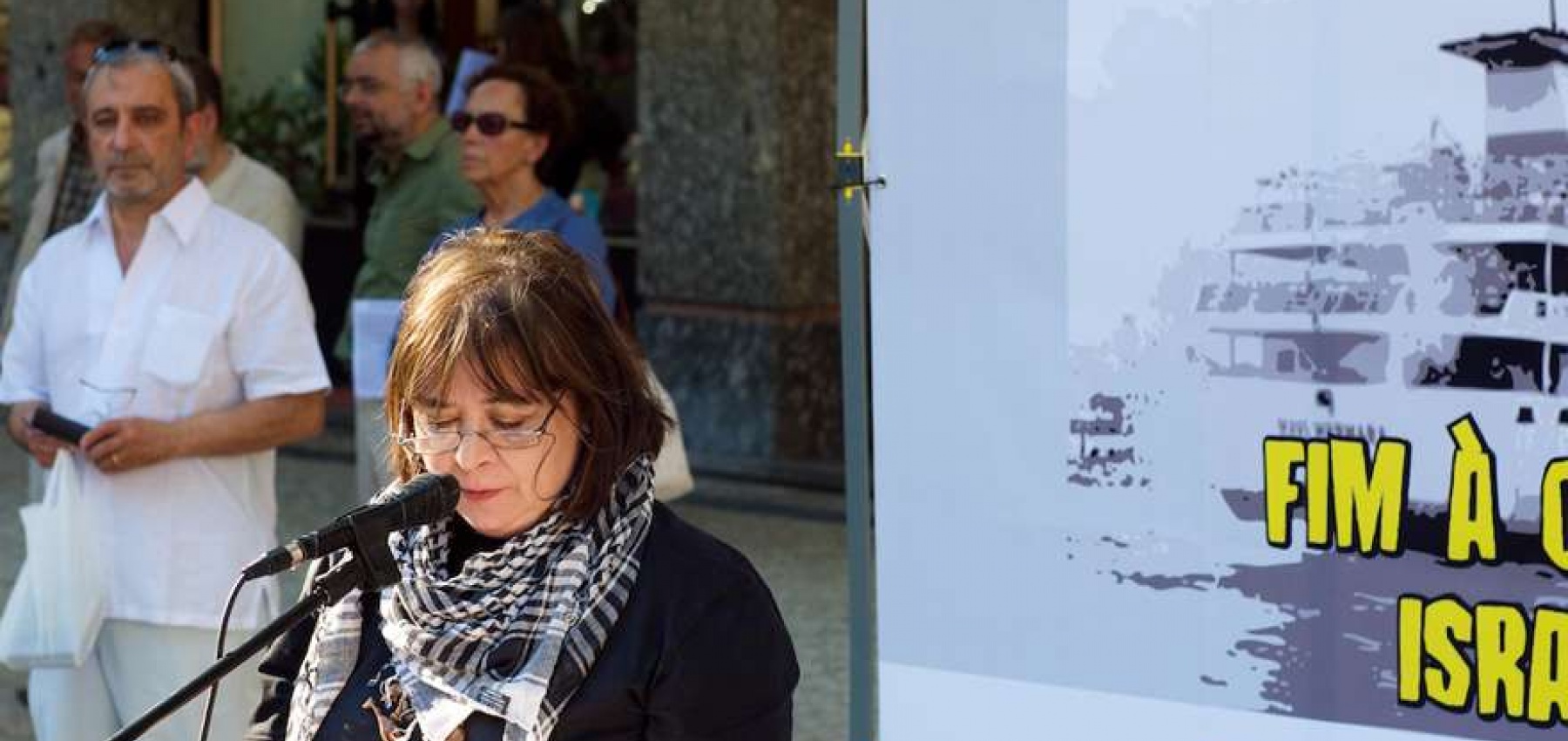 Concentração - Fim ao Bloqueia a Gaza