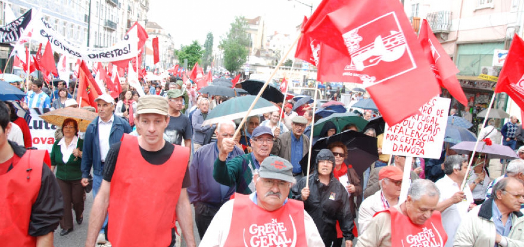 Manifestação do 1º de Maio