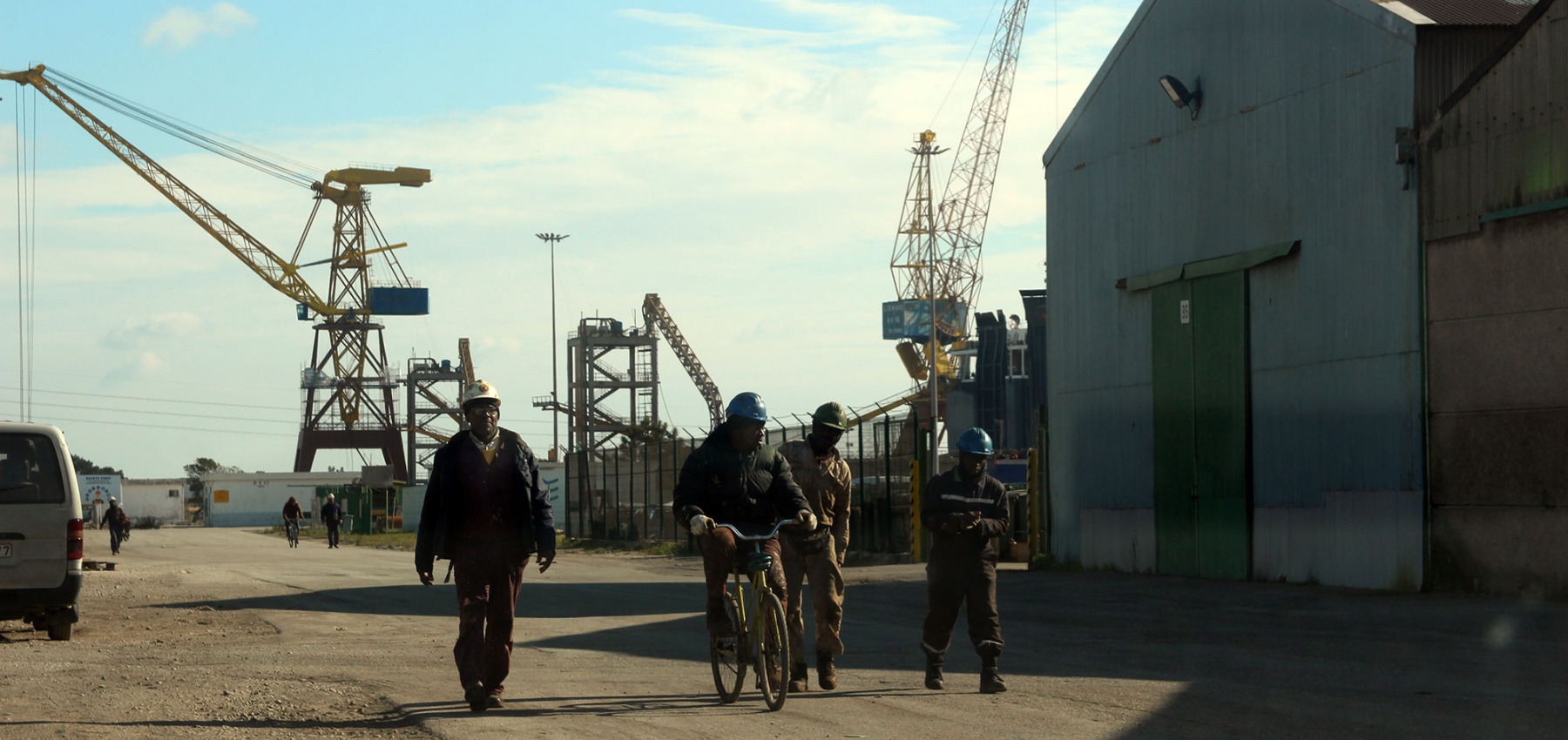 Visita aos Estaleiros Navais da Lisnave