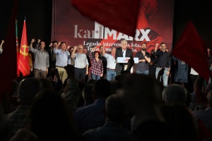 Comício Comemorativo do II Centenário do nascimento de Karl Marx