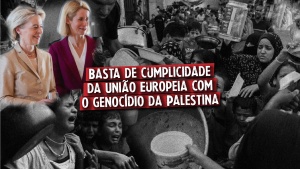 Basta de cumplicidade da UE com o genocídio da Palestina