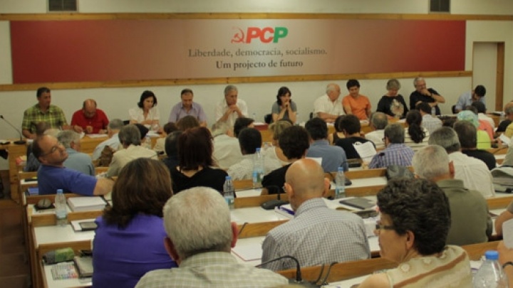 Comité Central do PCP reunido