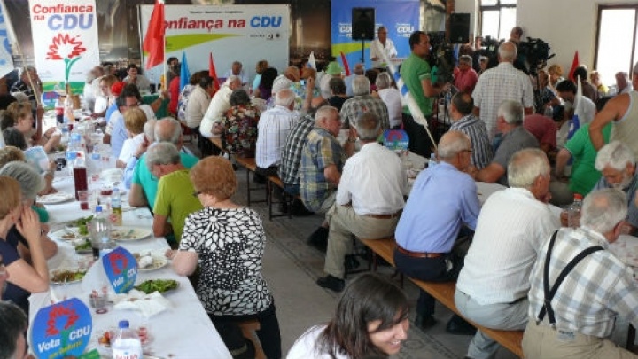Almoço da CDU em Arganil reafirma a necessidade de rejeição do Pacto de Agressão