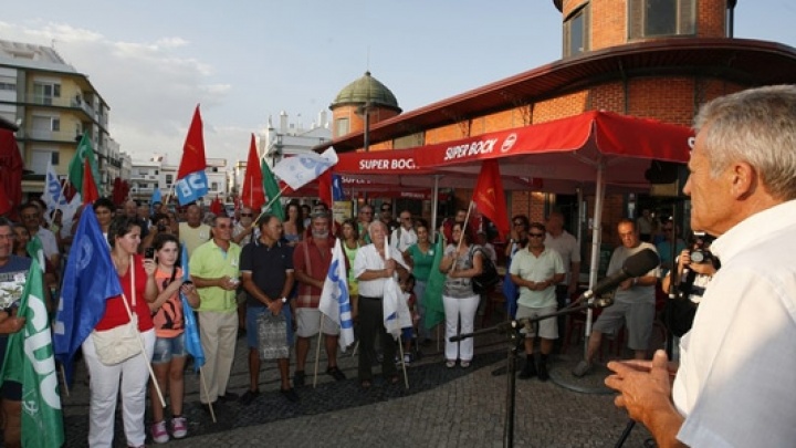 Arruada da CDU em Olhão