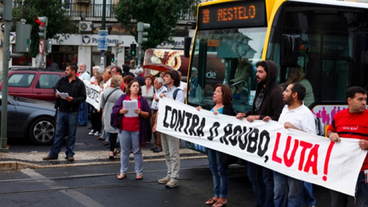 Situação em Portugal, programa FMI-UE e luta dos trabalhadores