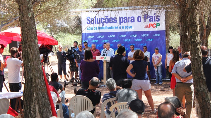 Jerónimo de Sousa no Piquenique de Vila Franca de Xira