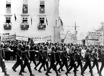 Desfile militar em Coimbra