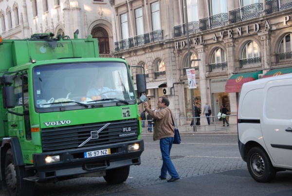 Acção de protesto contra o aumento do preço dos combustiveis