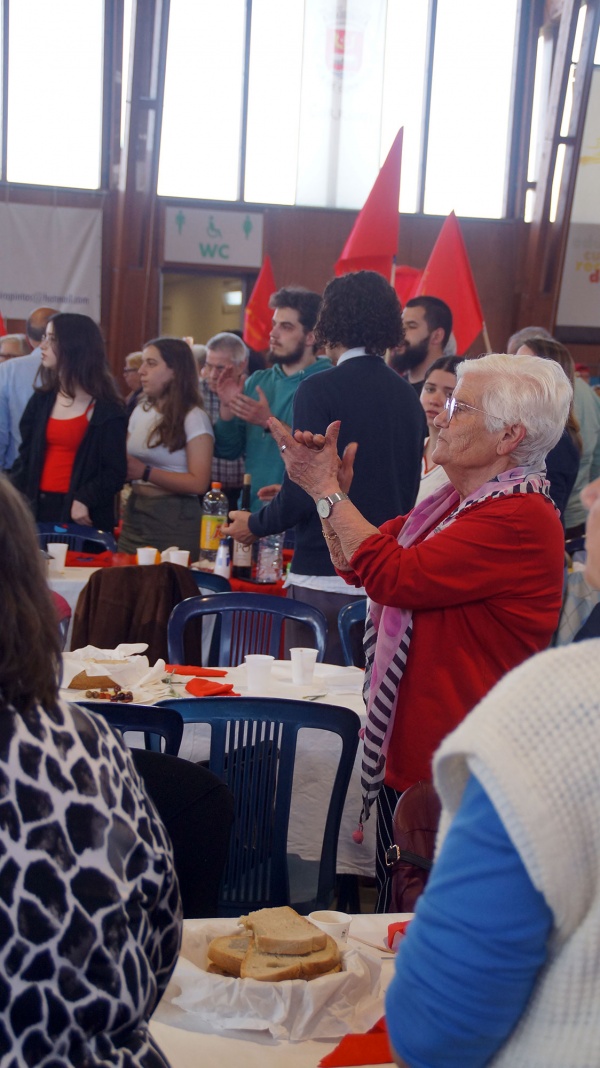 Almoço comemorativo do 102.º aniversário do PCP, Seixal
