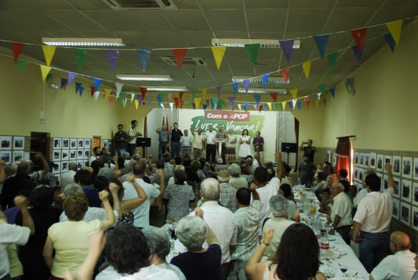 Almoço Comício em Avis