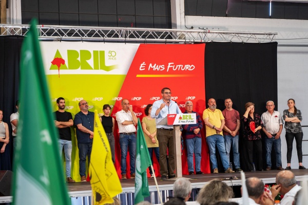 Almoço Regional do Alentejo «Força de Abril. A coragem de sempre!»