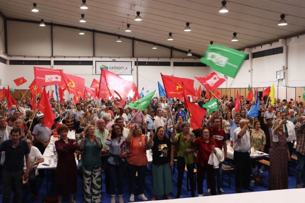 Almoço Regional do Alentejo «Força de Abril. A coragem de sempre!»