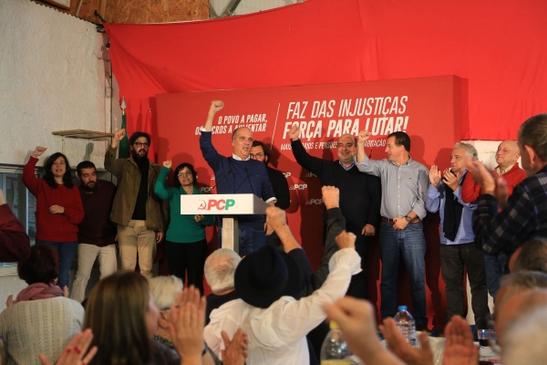 Almoço-Comício em Valado dos Frades, Nazaré