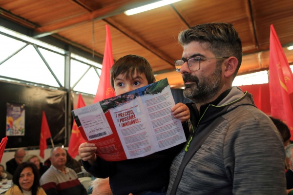 Almoço-Comício em Valado dos Frades, Nazaré