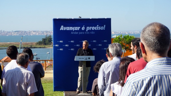 Apresentação das listas de candidatos da CDU às Eleições Legislativas