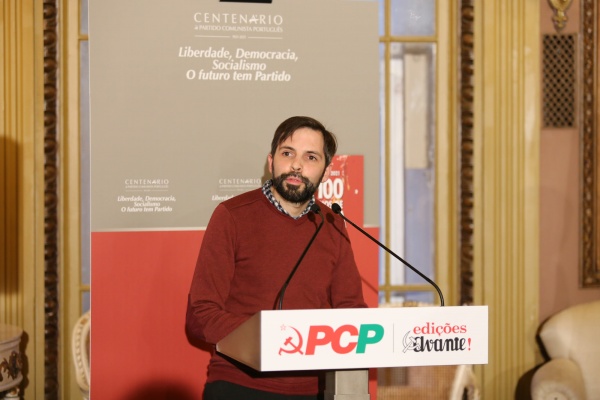 Apresentação do livro «100 anos de luta ao serviço do povo e da pátria, pela Democracia e o Socialismo»