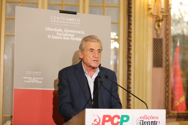 Apresentação do livro «100 anos de luta ao serviço do povo e da pátria, pela Democracia e o Socialismo»