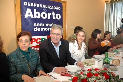 Almoço - Ferreira do Alentejo com Jerónimo de Sousa