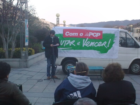Tribuna Pública, em Braga - 11 de Fevereiro de 2010