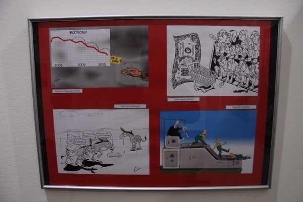 Exposição Internacional de Cartoon - Centro de Trabalho Vitória em Lisboa