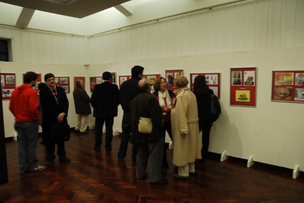 Exposição Internacional de Cartoon - Centro de Trabalho Vitória em Lisboa