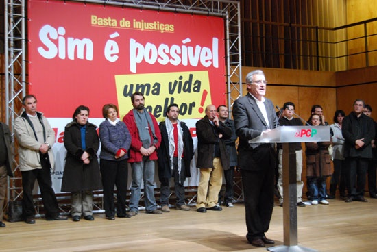 Comício no Porto - 10 de Janeiro de 2009