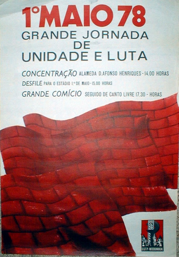 Cartazes 1º Maio - Dia Internacional do Trabalhador