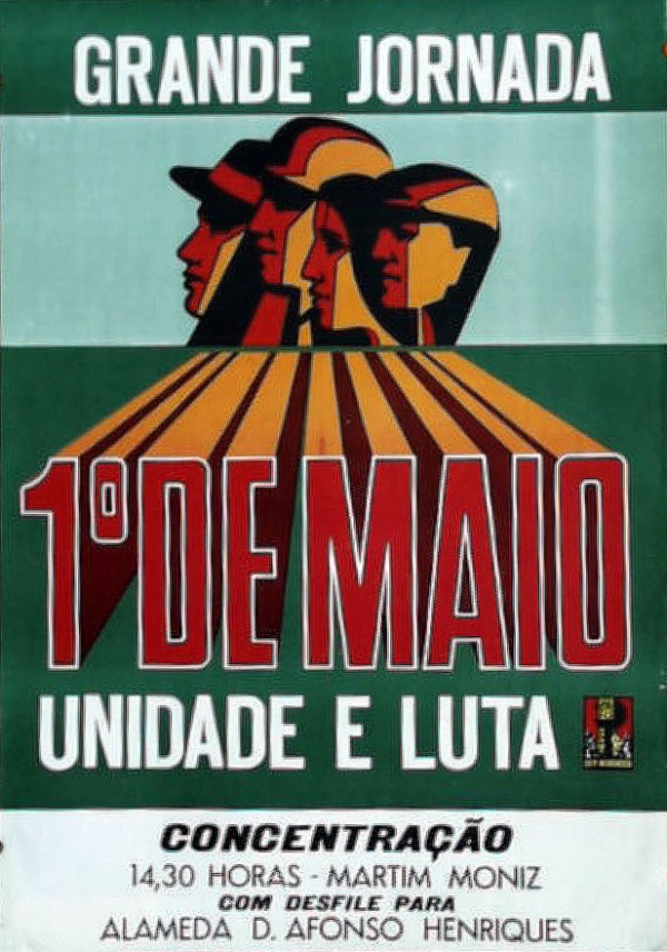 Cartazes 1º Maio - Dia Internacional do Trabalhador