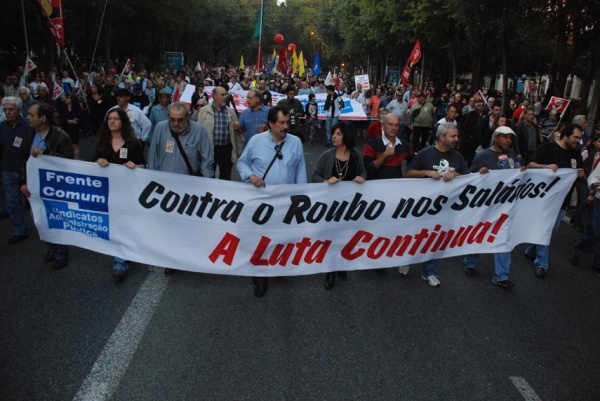 Manifestação Trabalhadores da Administração Pública. Lisboa