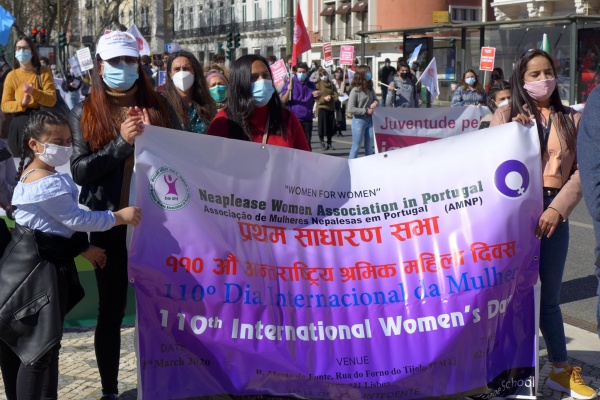 Combative journey of Portuguese women