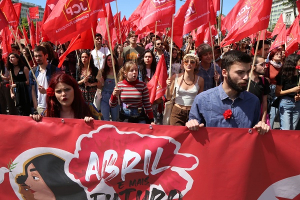 Comemorações populares do 25 de Abril em Lisboa