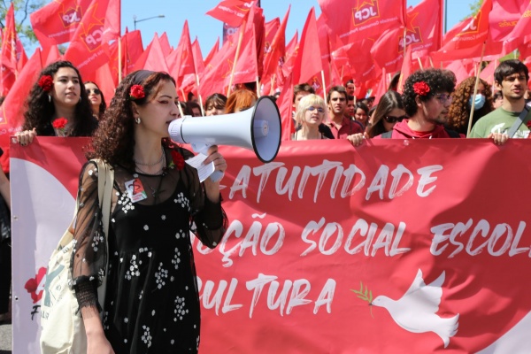 Comemorações populares do 25 de Abril em Lisboa