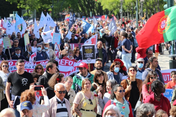 Comemorações populares do 25 de Abril em Lisboa