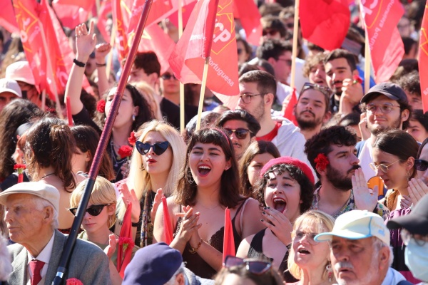 Comemorações populares do 25 de Abril em Lisboa