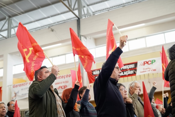 Comício em Gondomar - 104.º Aniversário do PCP "Projecto, Luta, Confiança"