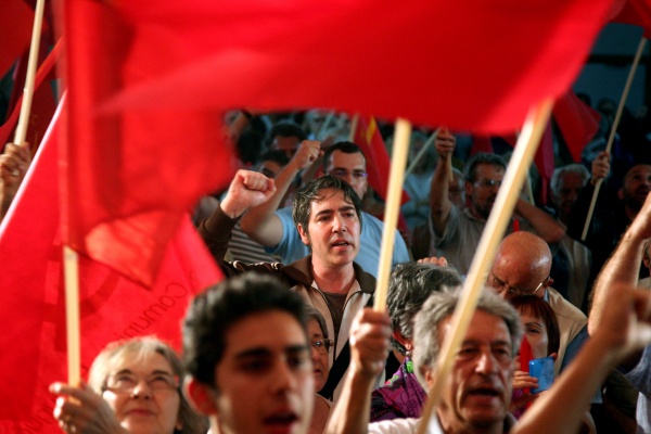 Comício «Basta de submissão à União Europeia e ao Euro», Queluz