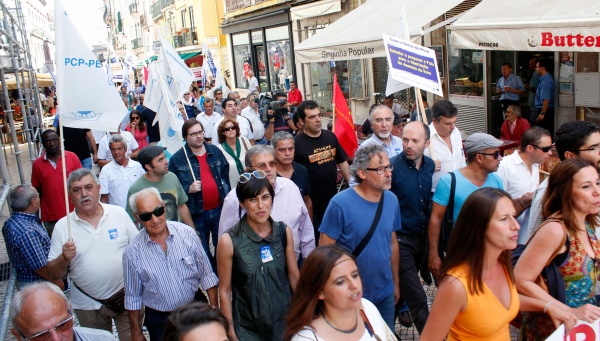 Comício CDU em Lisboa