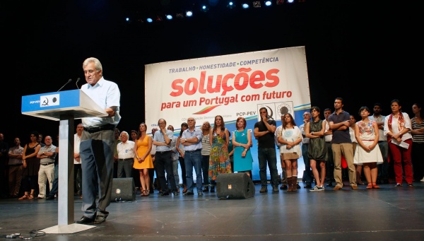 Comício CDU em Lisboa