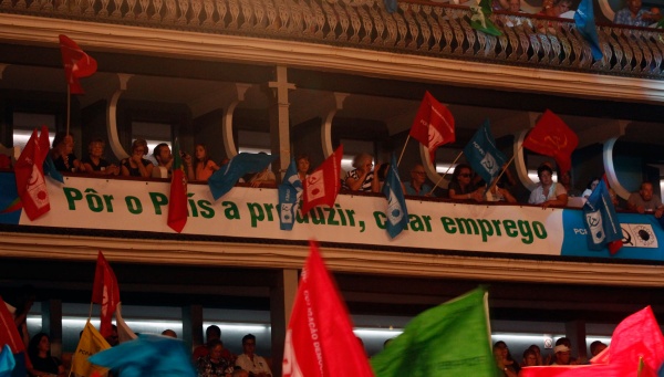 Comício CDU em Lisboa